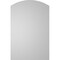 Ekena Millwork Arch Top Surface Mount PVC Gable Vent: Functional, w/ 2"W x 1-1/2"P Brickmould Frame, 22"W x 34"H GVPAR22X3402SF - alternate 2